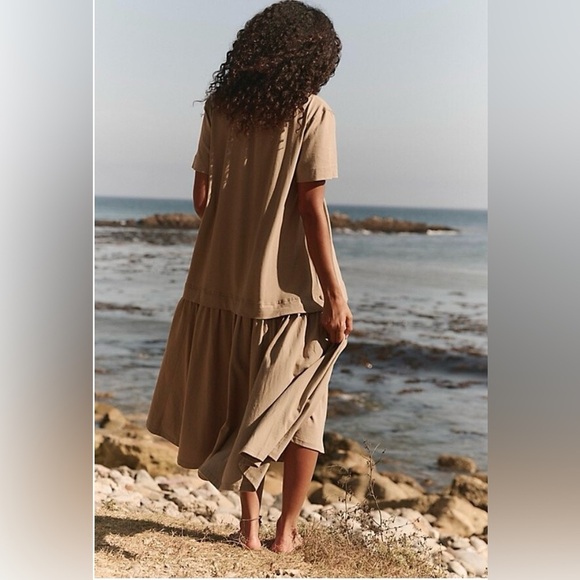 NWOT free people Herron Drop-Waist Maxi - Picture 4 of 15